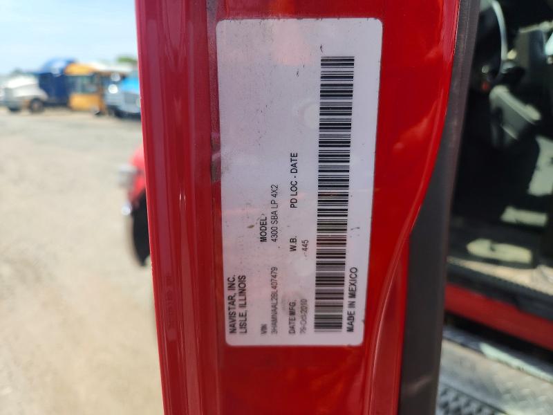 Продажа на аукционе авто 2011 International 4000, vin: 3HAMNAAL2BL407479, номер лота: 57306876