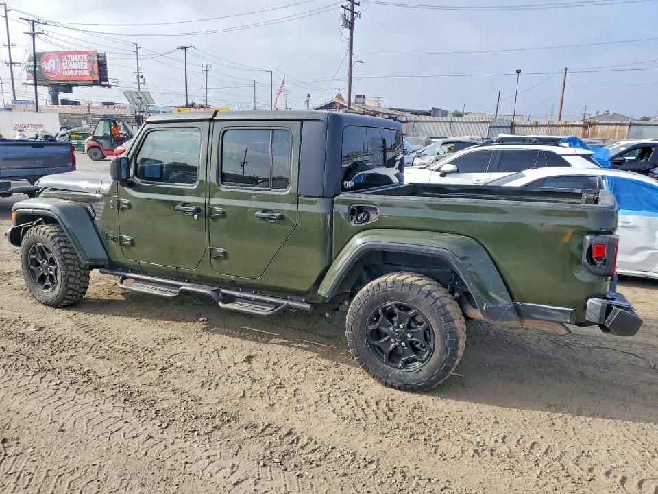 57365386 :رقم المزاد ، 1C6HJTAG7PL518801 vin ، 2023 Jeep Gladiator مزاد بيع
