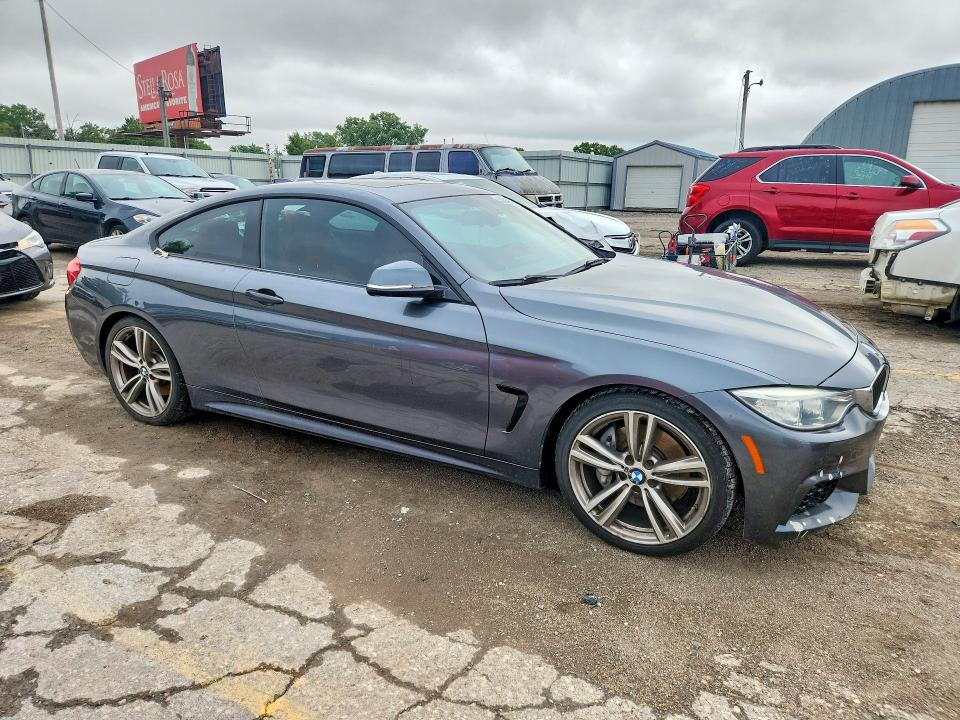 52304246 :رقم المزاد ، WBA3R1C53EK191373 vin ، 2014 Bmw 435 مزاد بيع