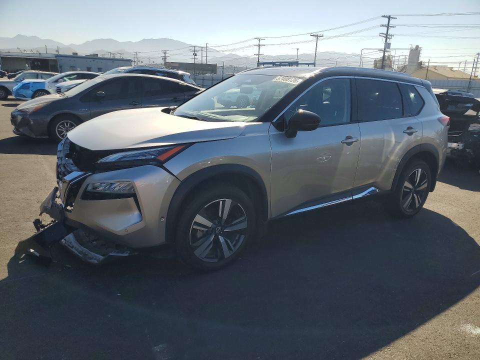 57408126 :رقم المزاد ، JN8BT3CA3PW001127 vin ، 2023 Nissan Rogue مزاد بيع