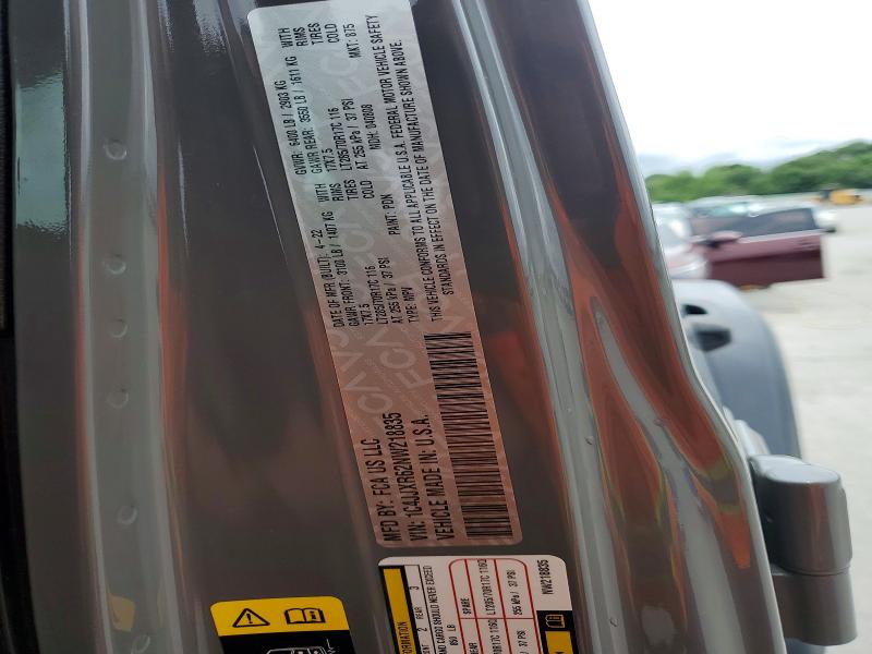 Aukcja sprzedaży 2022 Jeep Wrangler Unlimited, vin: 1C4JJXR62NW218835, numer aukcji: 57868896