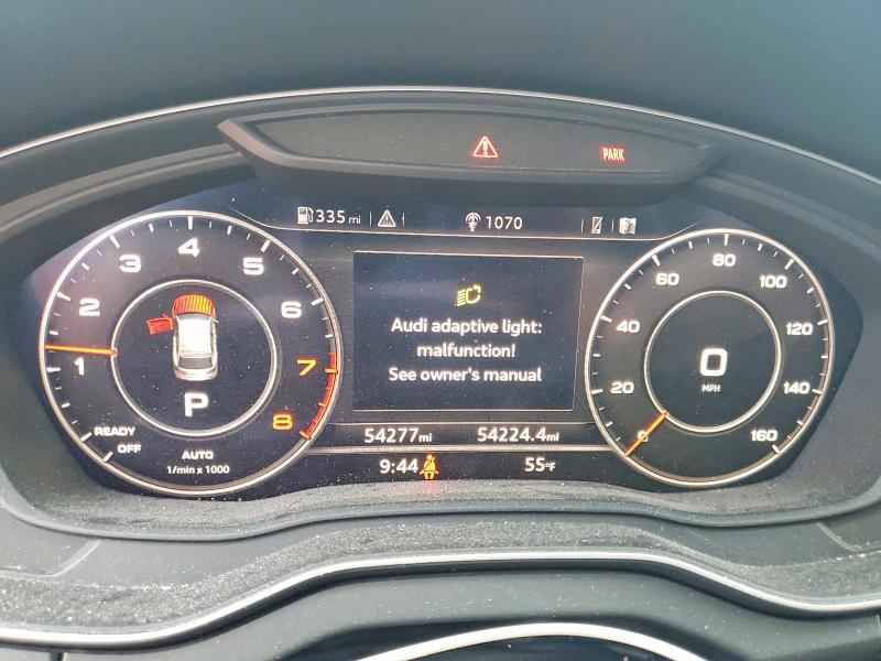 56673756 :رقم المزاد ، WA1BNAFY5K2124389 vin ، 2019 Audi Q5 مزاد بيع