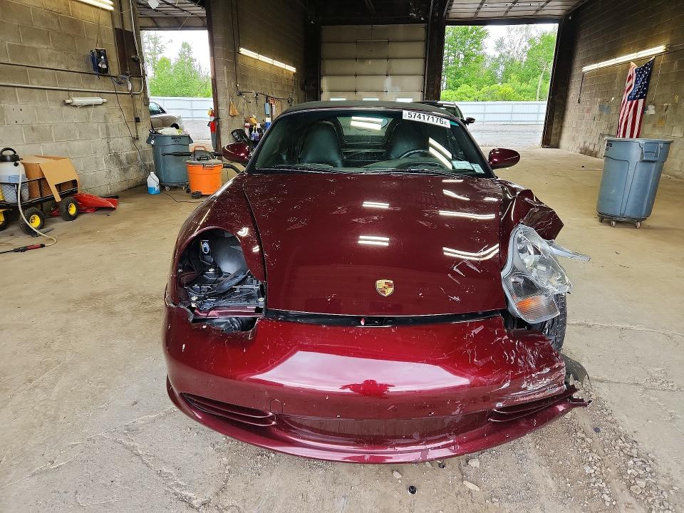 2004 Porsche Boxster მანქანა იყიდება აუქციონზე, vin: WP0CA29884S620524, აუქციონის ნომერი: 57417176