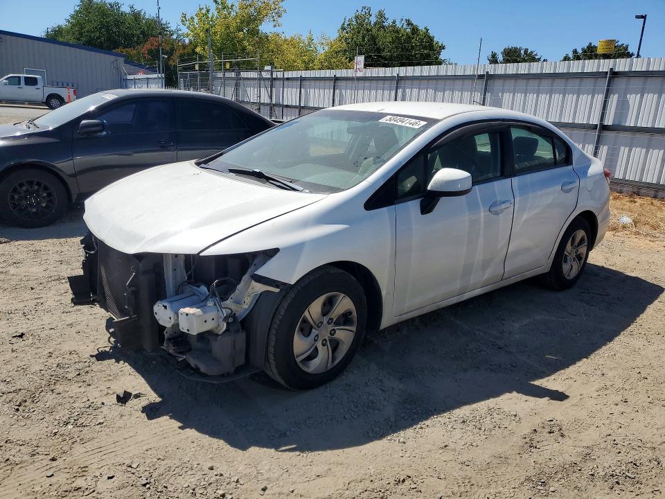 Продажа на аукционе авто 2013 Honda Civic, vin: 19XFB2F55DE242783, номер лота: 58494146