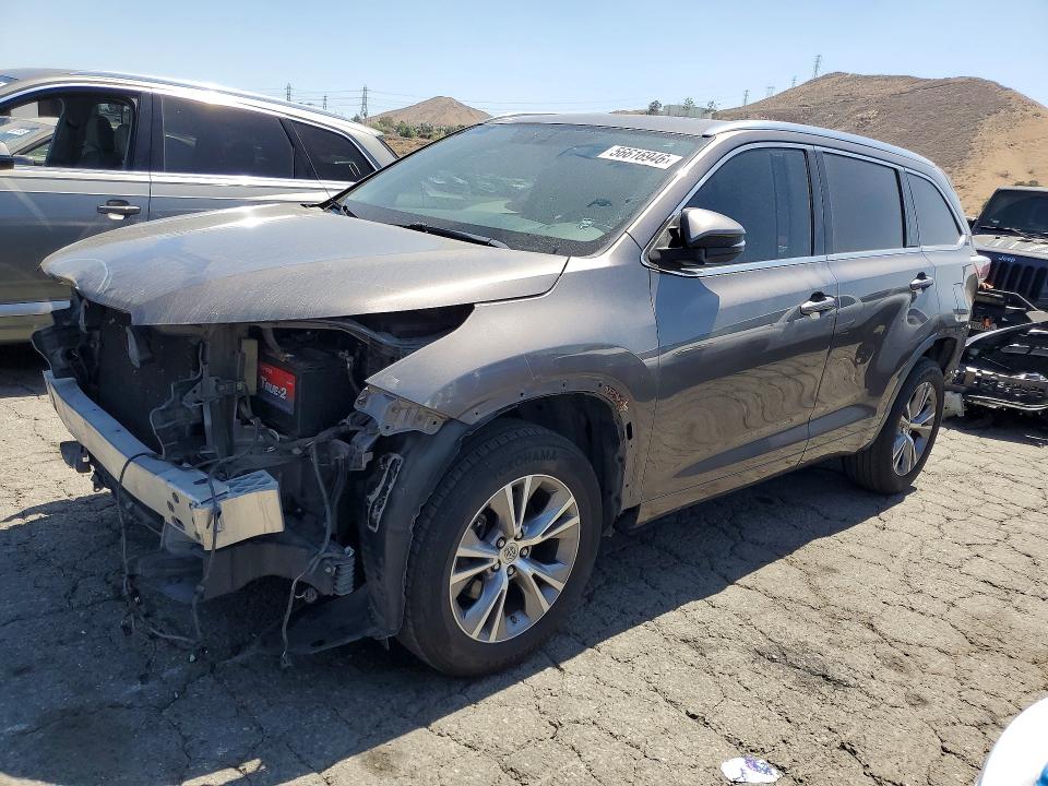 Продажа на аукционе авто 2014 Toyota Highlander, vin: 5TDKKRFH6ES015126, номер лота: 56616946