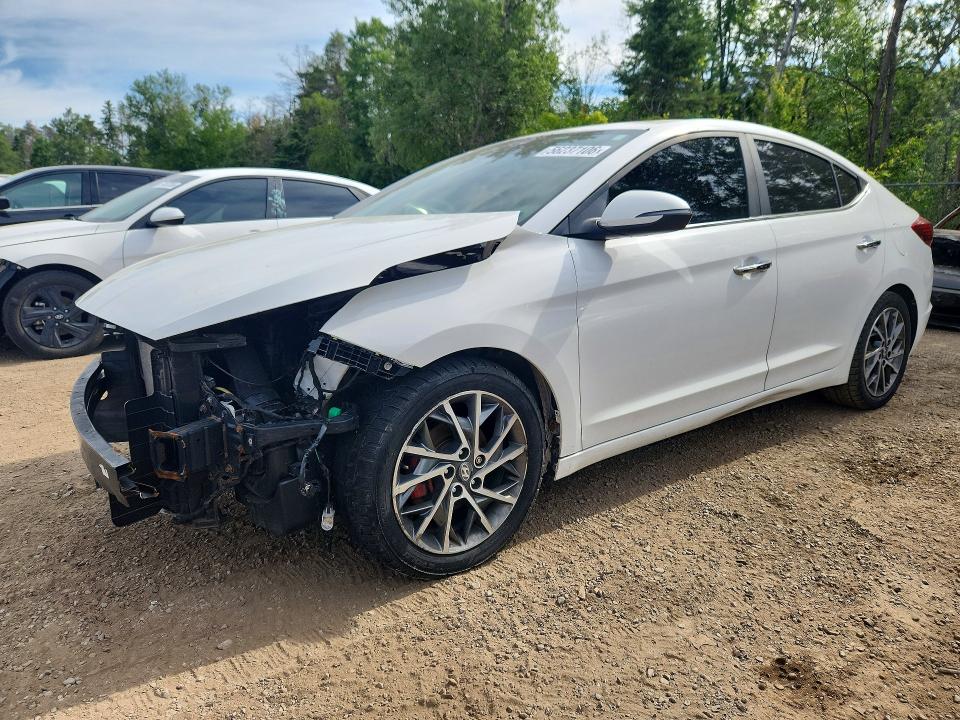 2019 Hyundai Elantra მანქანა იყიდება აუქციონზე, vin: KMHD84LFXKU765063, აუქციონის ნომერი: 56237106