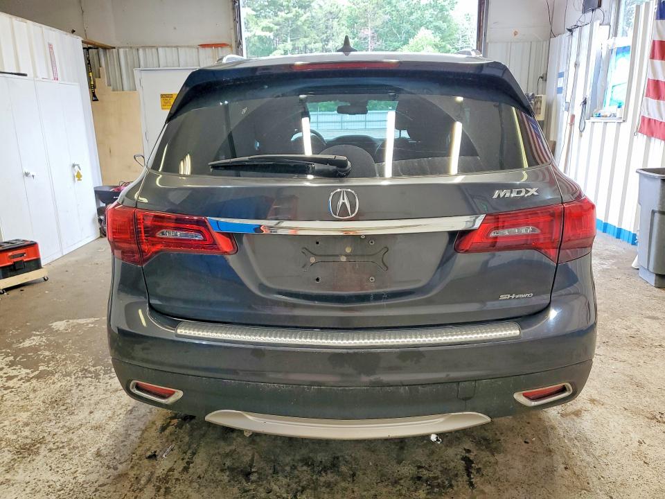 56448376 :رقم المزاد ، 5FRYD4H4XFB001834 vin ، 2015 Acura Mdx مزاد بيع