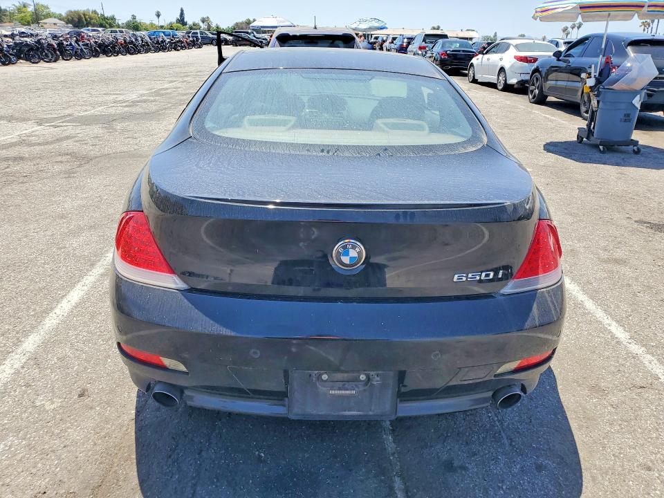 2006 Bmw 650 მანქანა იყიდება აუქციონზე, vin: WBAEH13416CR50861, აუქციონის ნომერი: 56719896