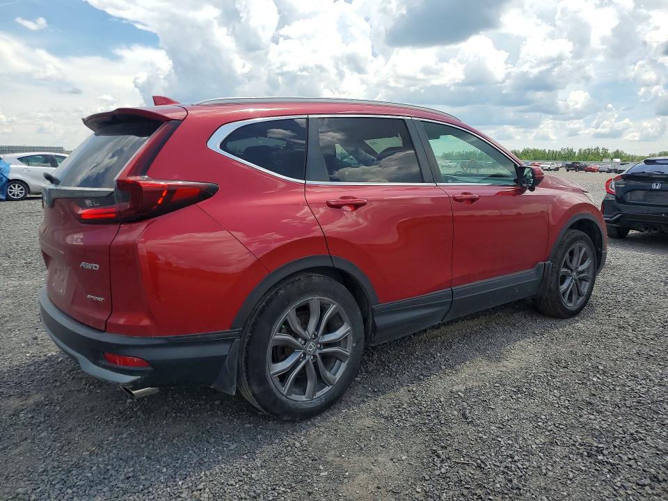 58519956 :رقم المزاد ، 2HKRW2H4XLH230127 vin ، 2020 Honda Cr-v مزاد بيع
