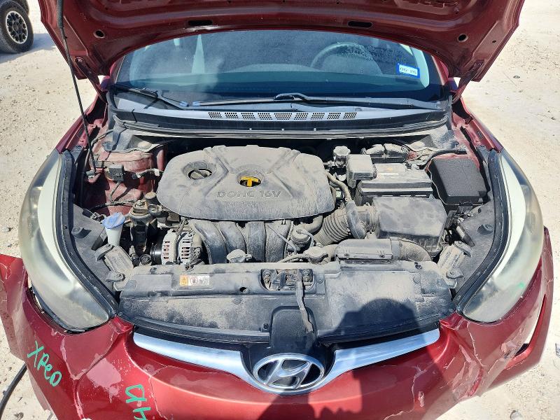 58638106 :رقم المزاد ، 5NPDH4AE6EH534674 vin ، 2014 Hyundai Elantra مزاد بيع