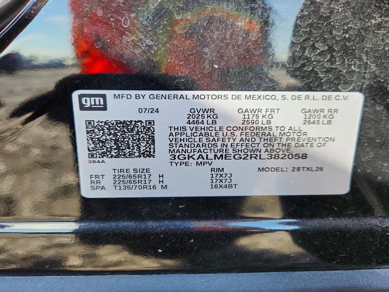 57905476 :رقم المزاد ، 3GKALMEG2RL382058 vin ، 2024 Gmc Terrain مزاد بيع