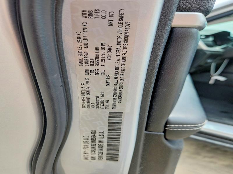 Продажа на аукционе авто 2022 Jeep Grand Cherokee, vin: 1C4RJKBG1N8564498, номер лота: 56067196