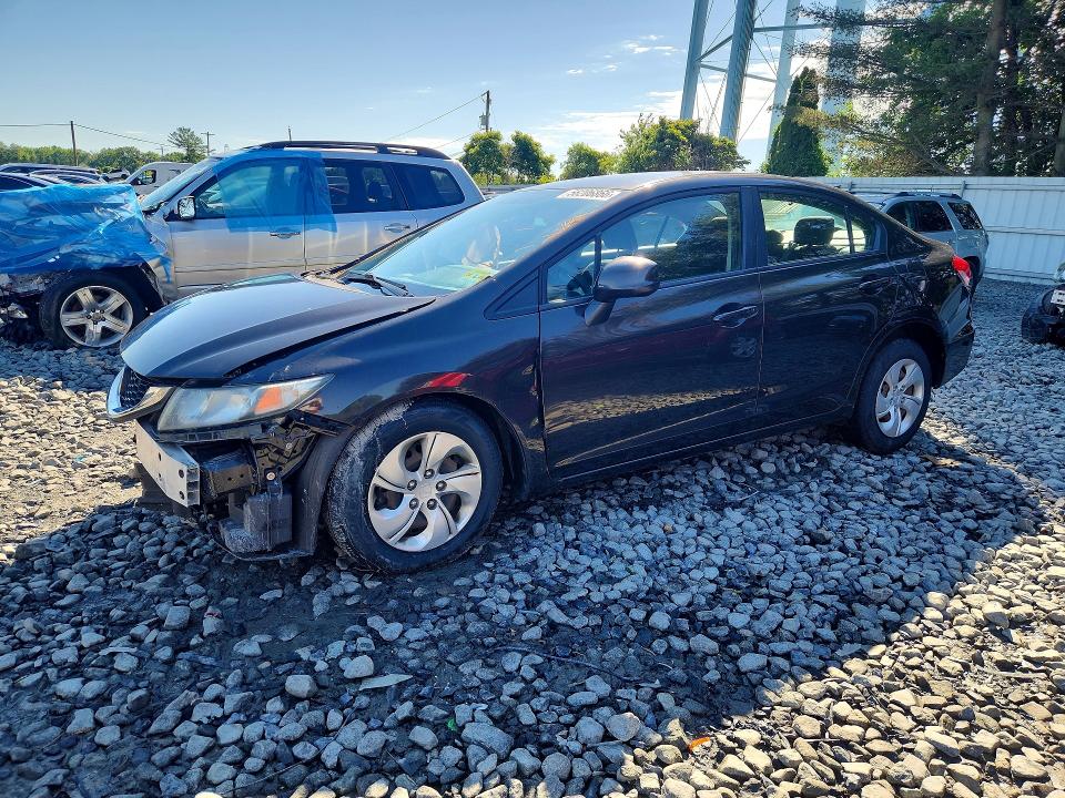 58206866 :رقم المزاد ، 19XFB2F54DE227126 vin ، 2013 Honda Civic مزاد بيع