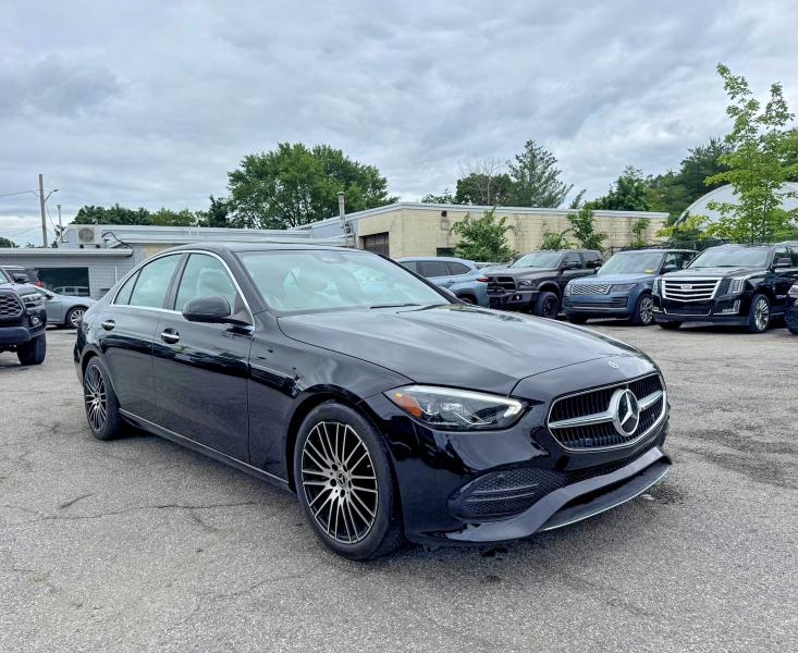 59127796 :رقم المزاد ، W1KAF4GB4NR042438 vin ، 2022 Mercedes-benz C مزاد بيع