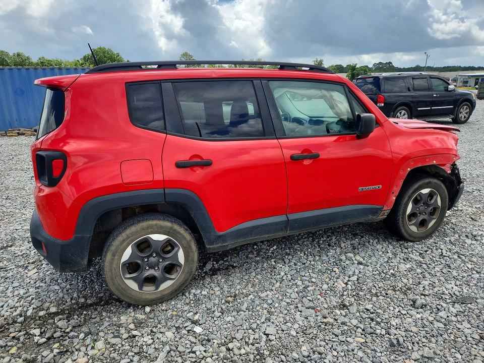57820906 :رقم المزاد ، ZACCJBAB3HPG21678 vin ، 2017 Jeep Renegade مزاد بيع