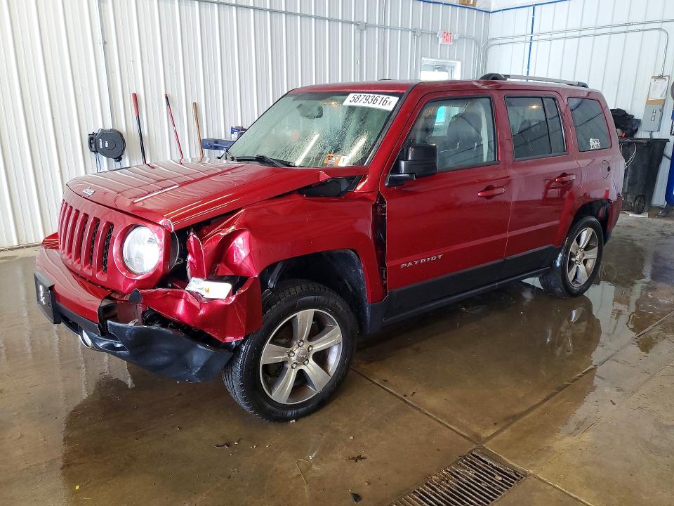 Продаж на аукціоні авто 2016 Jeep Patriot, vin: 1C4NJRFB2GD697206, номер лоту: 58793616