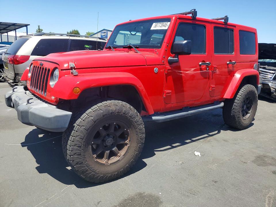 Продаж на аукціоні авто 2015 Jeep Wrangler Unlimited, vin: 1C4BJWEG2FL600458, номер лоту: 58773946