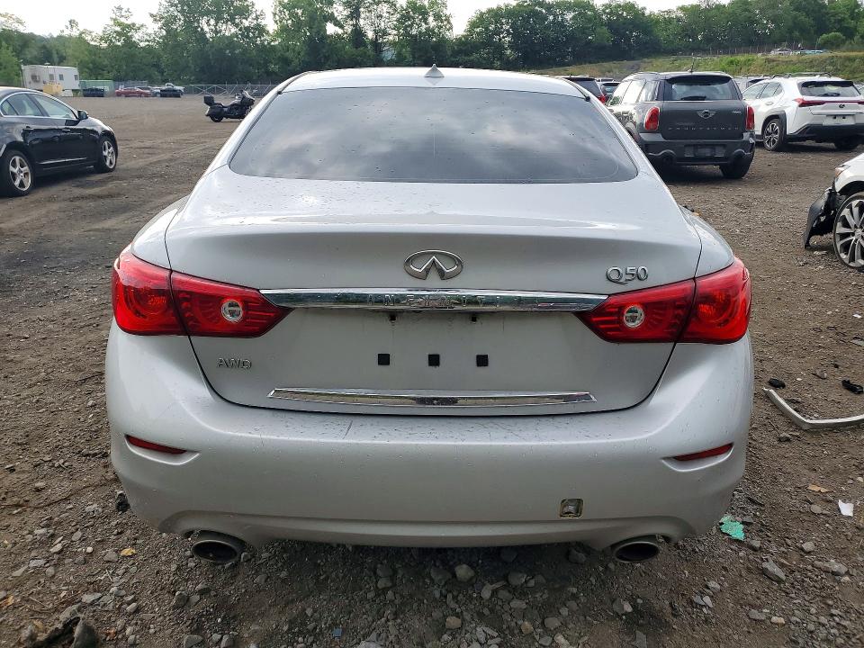 2015 Infiniti Q50 მანქანა იყიდება აუქციონზე, vin: JN1BV7AR3FM421327, აუქციონის ნომერი: 55228226
