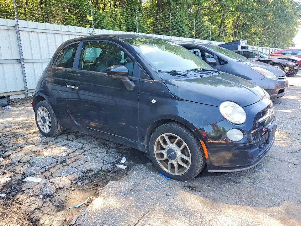 2013 Fiat 500 მანქანა იყიდება აუქციონზე, vin: 3C3CFFAR7DT534296, აუქციონის ნომერი: 55940636