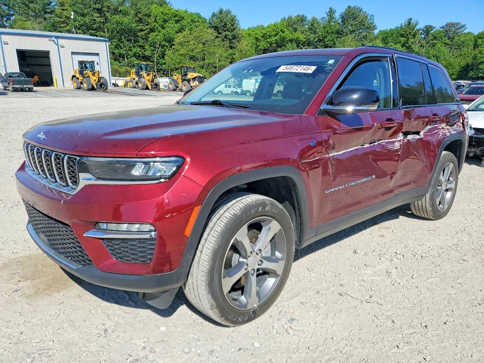 54672146 :رقم المزاد ، 1C4RJYB67P8773998 vin ، 2023 Jeep Grand Cherokee مزاد بيع