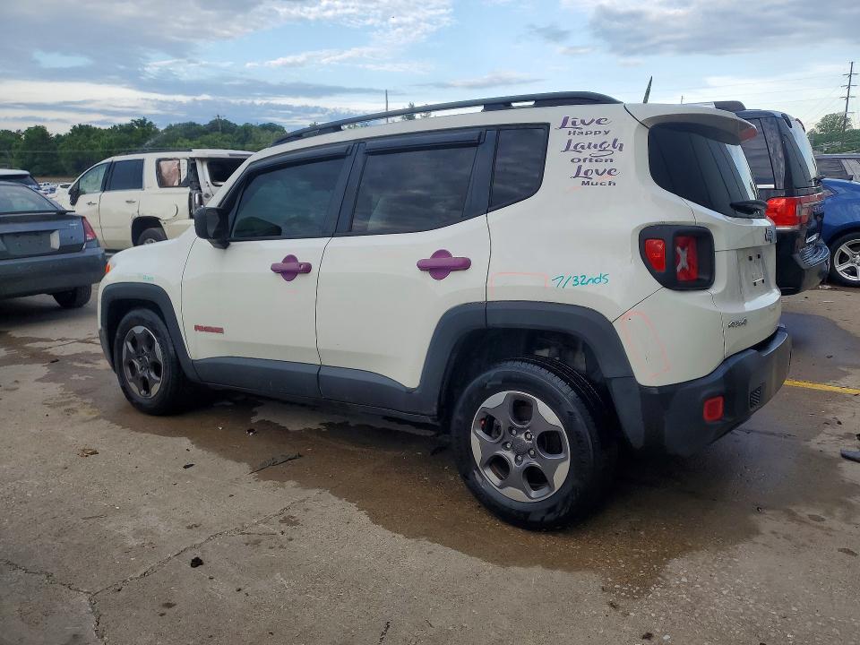 2016 Jeep Renegade მანქანა იყიდება აუქციონზე, vin: ZACCJBAT3GPD65033, აუქციონის ნომერი: 54728236