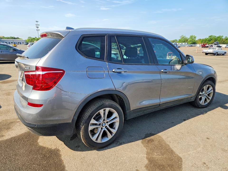 2017 Bmw X3 მანქანა იყიდება აუქციონზე, vin: 5UXWX7C37H0W39684, აუქციონის ნომერი: 57064526