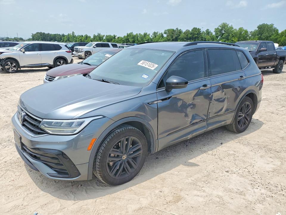 2022 Volkswagen Tiguan მანქანა იყიდება აუქციონზე, vin: 3VVCB7AX0NM023232, აუქციონის ნომერი: 58151026