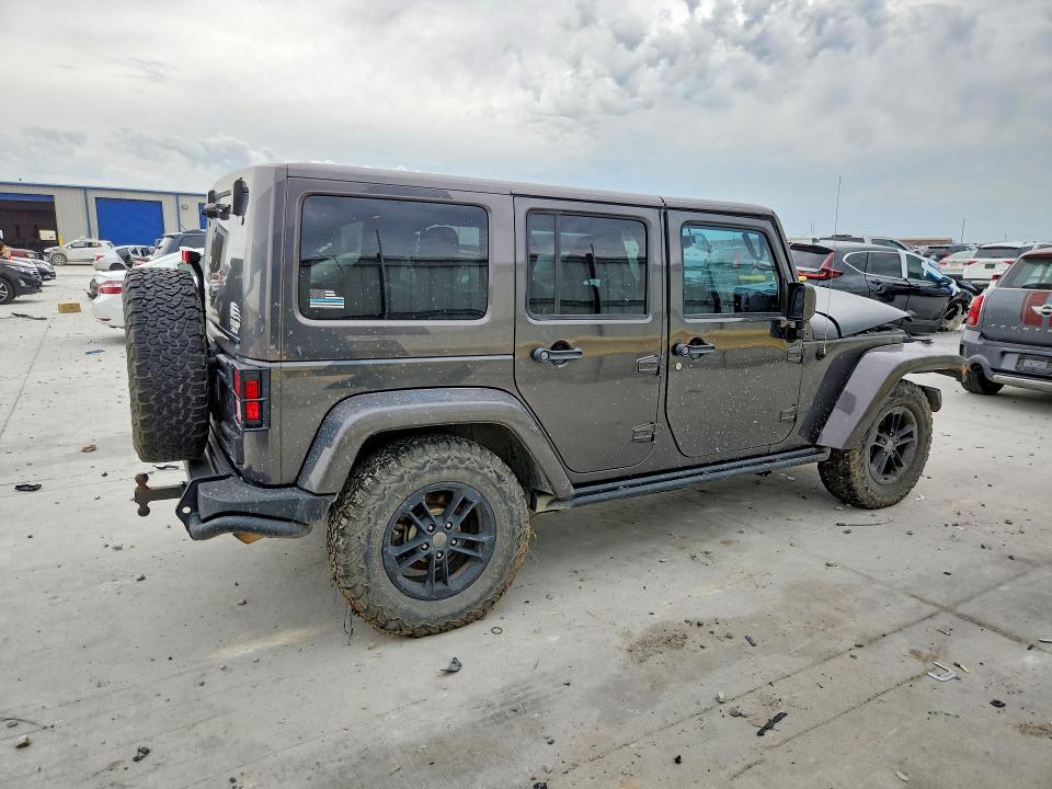 57436006 :رقم المزاد ، 1C4BJWEG4HL568695 vin ، 2017 Jeep Wrangler Unlimited مزاد بيع
