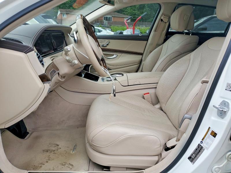 Продаж на аукціоні авто 2016 Mercedes-benz S, vin: WDDUG8FB1GA244917, номер лоту: 57376386