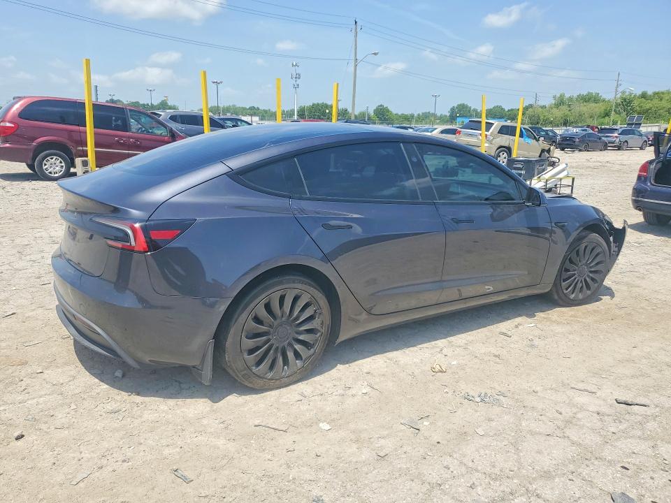 2024 Tesla Model 3 მანქანა იყიდება აუქციონზე, vin: 5YJ3E1EA0RF843958, აუქციონის ნომერი: 59067506