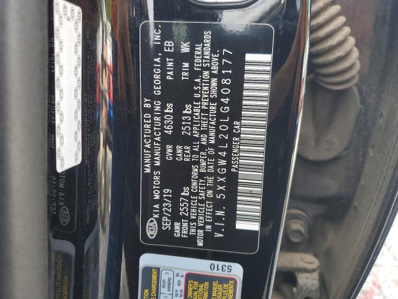 Продаж на аукціоні авто 2020 Kia Optima, vin: 5XXGW4L20LG408177, номер лоту: 55606856