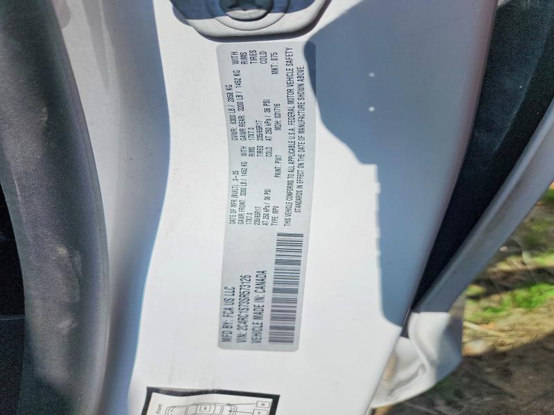 Auction sale of the 2025 Chrysler Pacifica, vin: 2C4RC1S73SR573126, lot number: 52197046