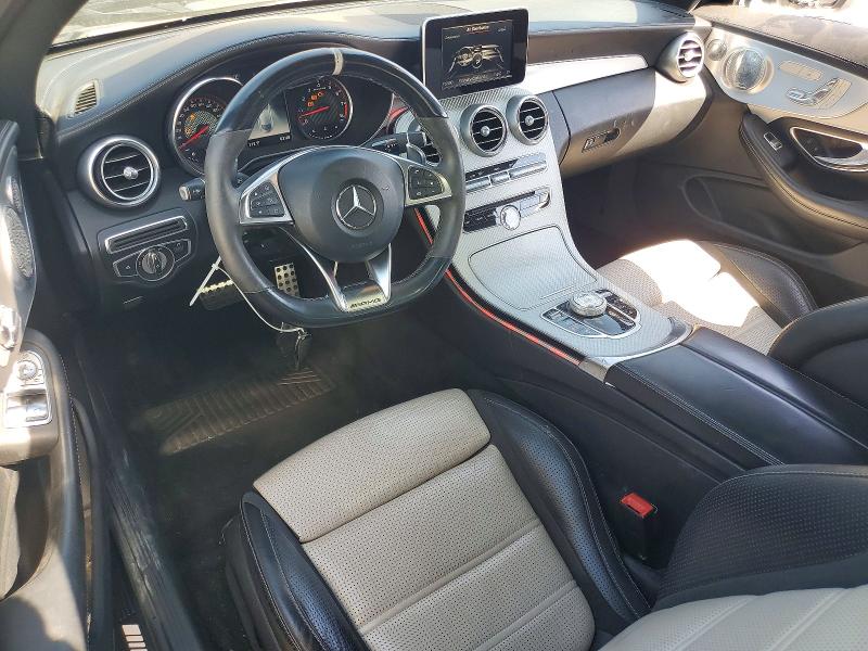 2018 Mercedes-benz C მანქანა იყიდება აუქციონზე, vin: WDDWJ8HB1JF646387, აუქციონის ნომერი: 57204436