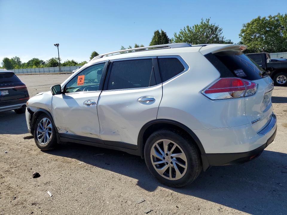2015 Nissan Rogue მანქანა იყიდება აუქციონზე, vin: 5N1AT2MV0FC830204, აუქციონის ნომერი: 55724346