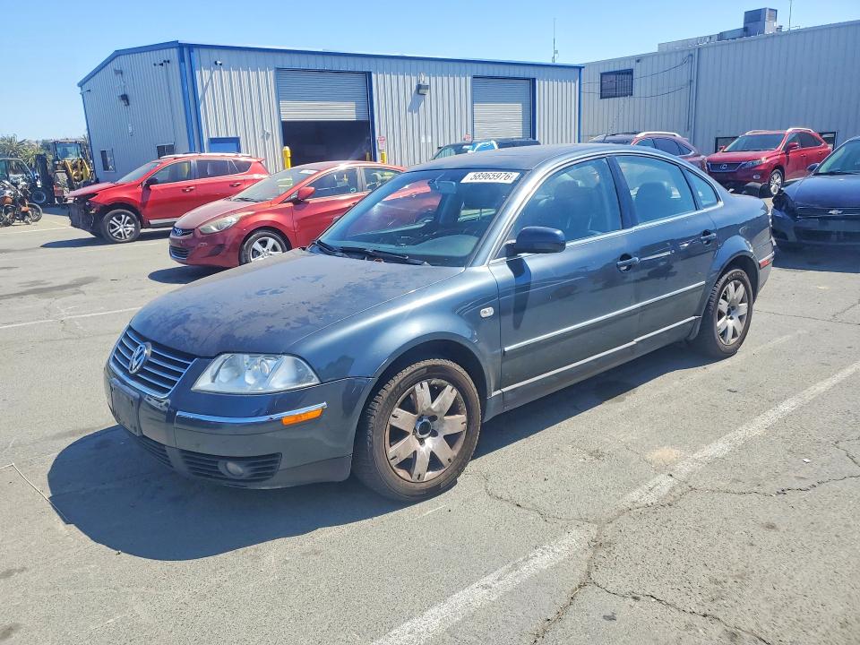 58965976 :رقم المزاد ، WVWTH63B53P185065 vin ، 2003 Volkswagen Passat مزاد بيع