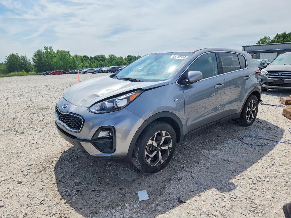 Продажа на аукционе авто 2022 Kia Sportage, vin: KNDPMCAC8N7018029, номер лота: 55043526
