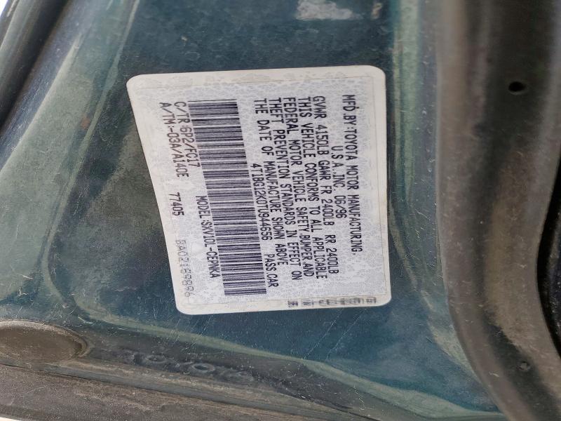 55512096 :رقم المزاد ، 4T1BG12K0TU944656 vin ، 1996 Toyota Camry مزاد بيع