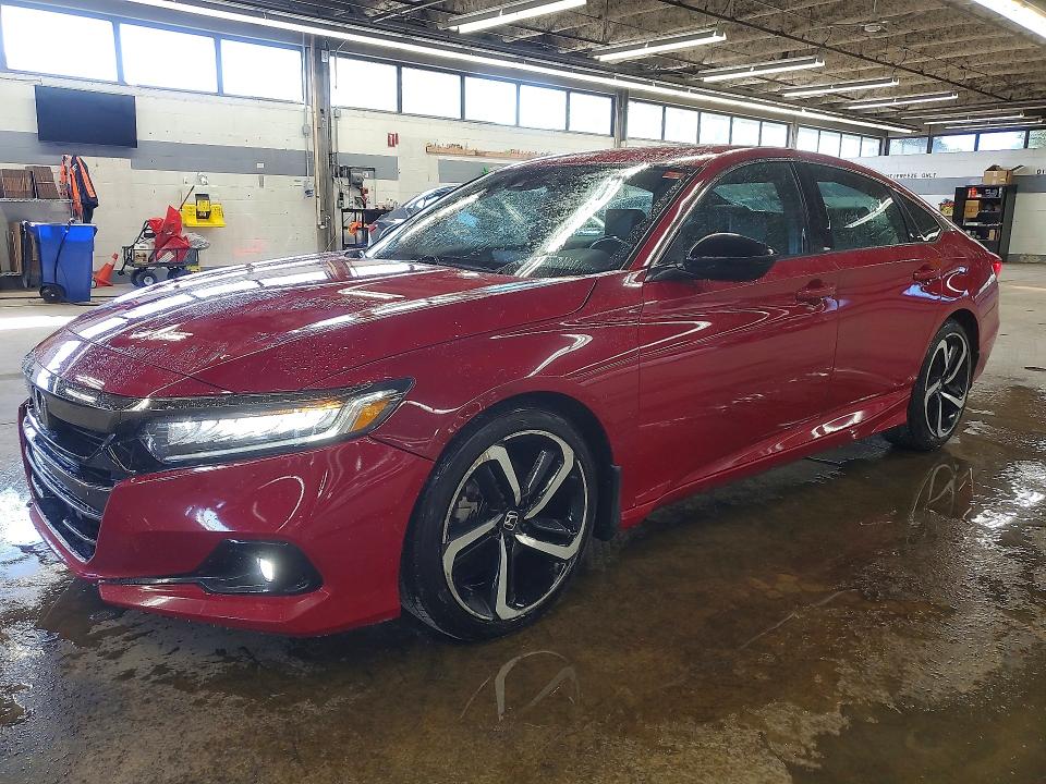 58363416 :رقم المزاد ، 1HGCV1F34MA098909 vin ، 2021 Honda Accord مزاد بيع