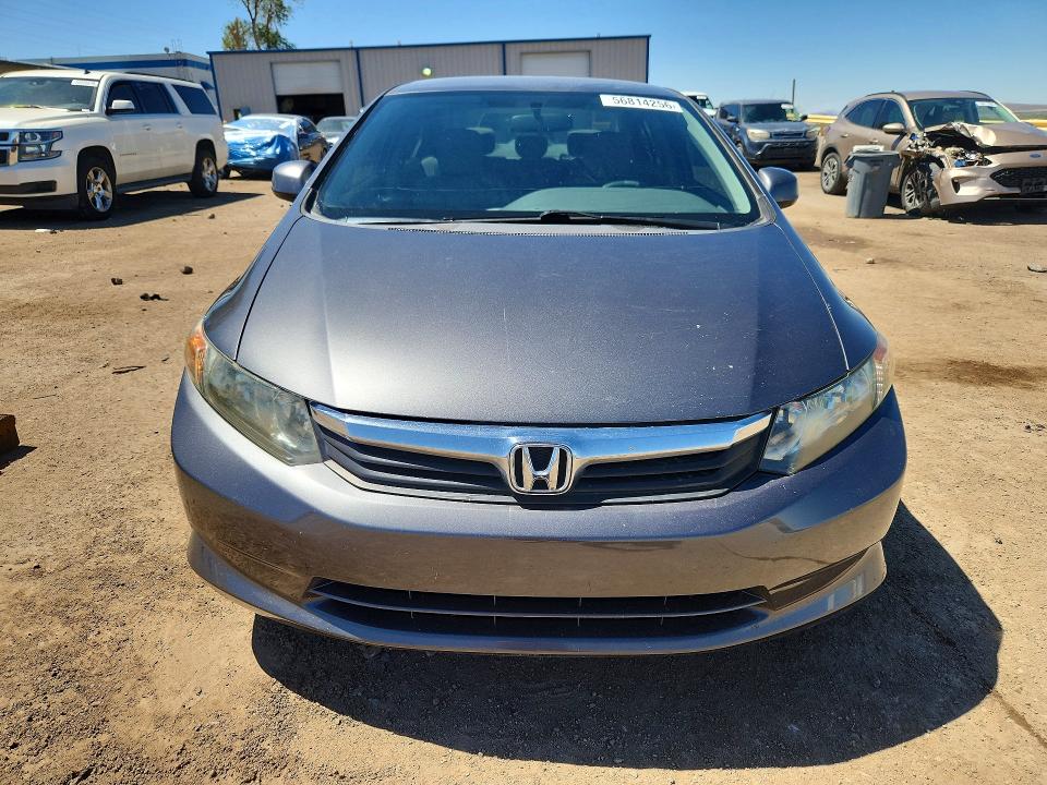 56814256 :رقم المزاد ، 2HGFB2F59CH606613 vin ، 2012 Honda Civic مزاد بيع