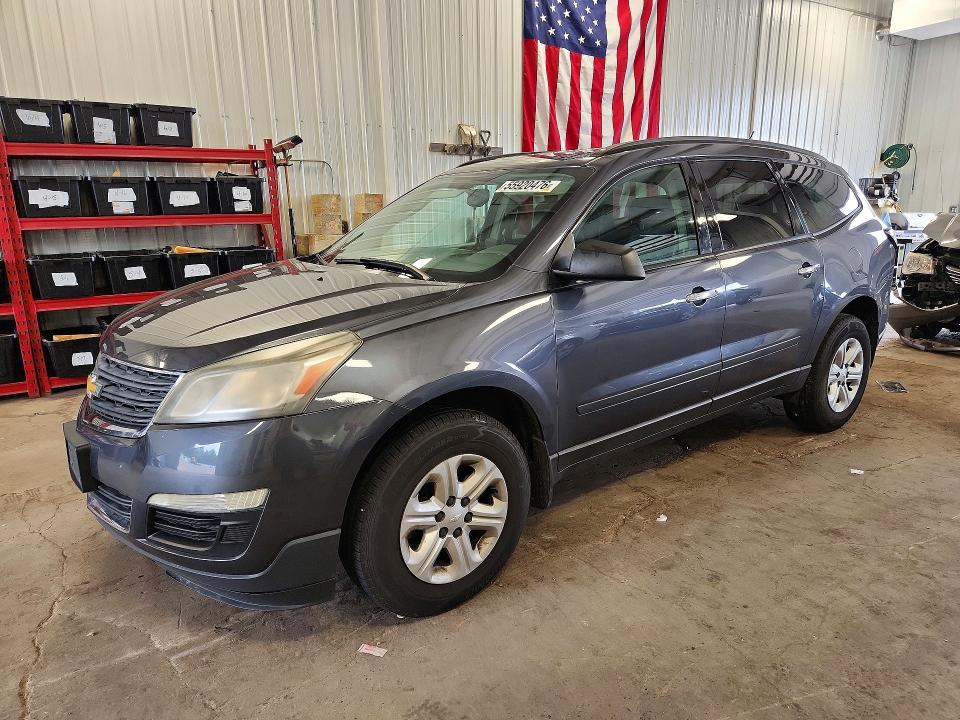 2013 Chevrolet Traverse მანქანა იყიდება აუქციონზე, vin: 1GNKRFED1DJ195613, აუქციონის ნომერი: 55920476