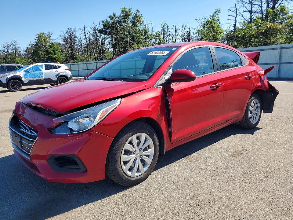 2022 Hyundai Accent მანქანა იყიდება აუქციონზე, vin: 3KPC24A61NE158234, აუქციონის ნომერი: 57900856
