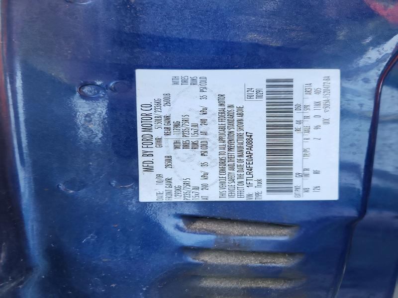 Aukcja sprzedaży 2010 Ford Ranger, vin: 1FTLR4FE0APA08847, numer aukcji: 55151166