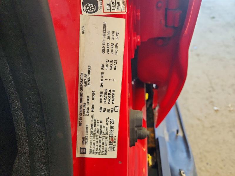 Продаж на аукціоні авто 2009 Hummer H3, vin: 5GTEN13E098161203, номер лоту: 55603066