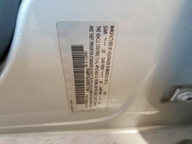 Продажа на аукционе авто 2012 Volkswagen Jetta, vin: 3VWDP7AJXCM317764, номер лота: 56489666