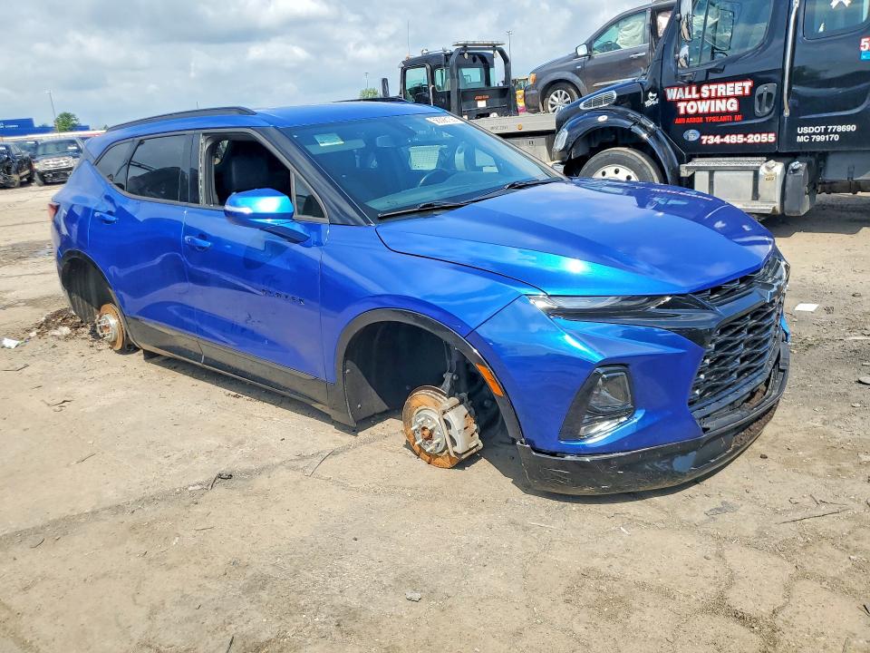 56398136 :رقم المزاد ، 3GNKBERS2KS551991 vin ، 2019 Chevrolet Blazer مزاد بيع