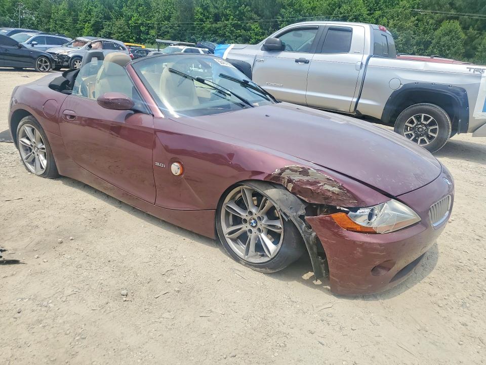 56467806 :رقم المزاد ، 4USBT53404LU06189 vin ، 2004 Bmw Z4 مزاد بيع