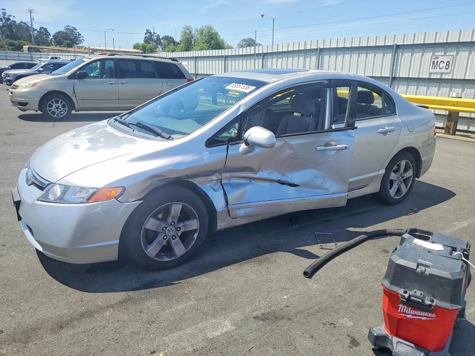 55861536 :رقم المزاد ، JHMFA16836S011158 vin ، 2006 Honda Civic مزاد بيع