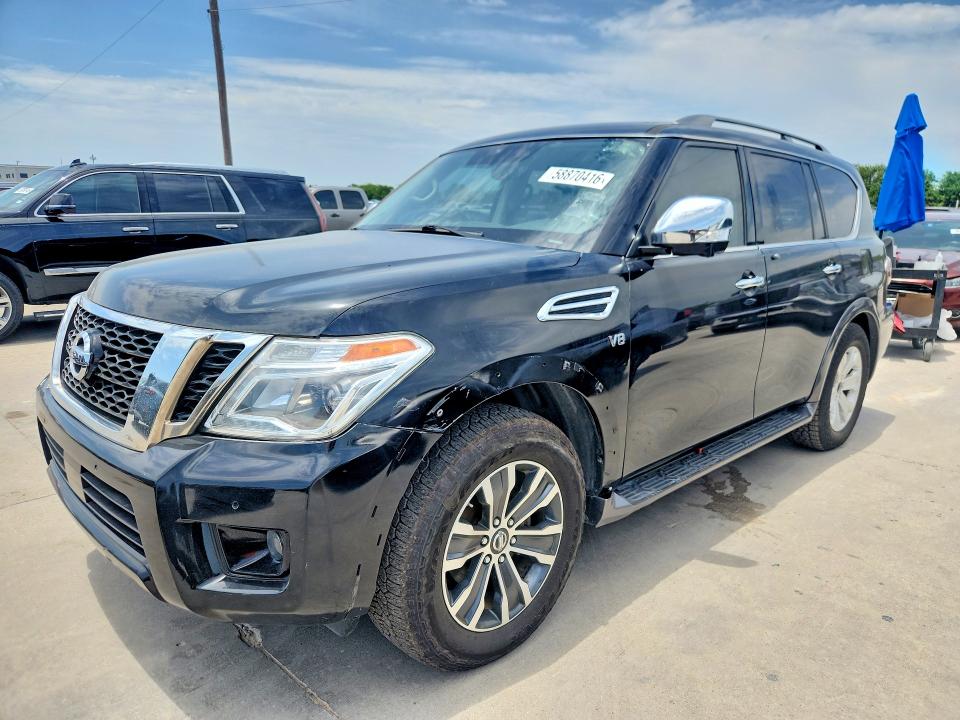 2018 Nissan Armada მანქანა იყიდება აუქციონზე, vin: JN8AY2ND7J9057494, აუქციონის ნომერი: 58870416