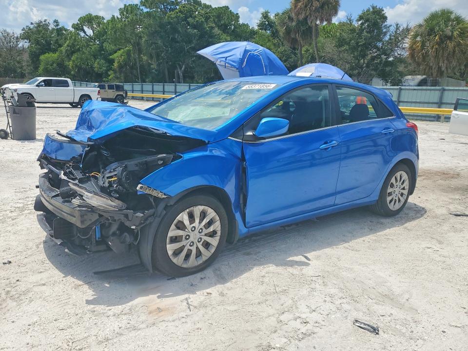 Aukcja sprzedaży 2017 Hyundai Elantra Gt, vin: KMHD35LH7HU360017, numer aukcji: 58371856