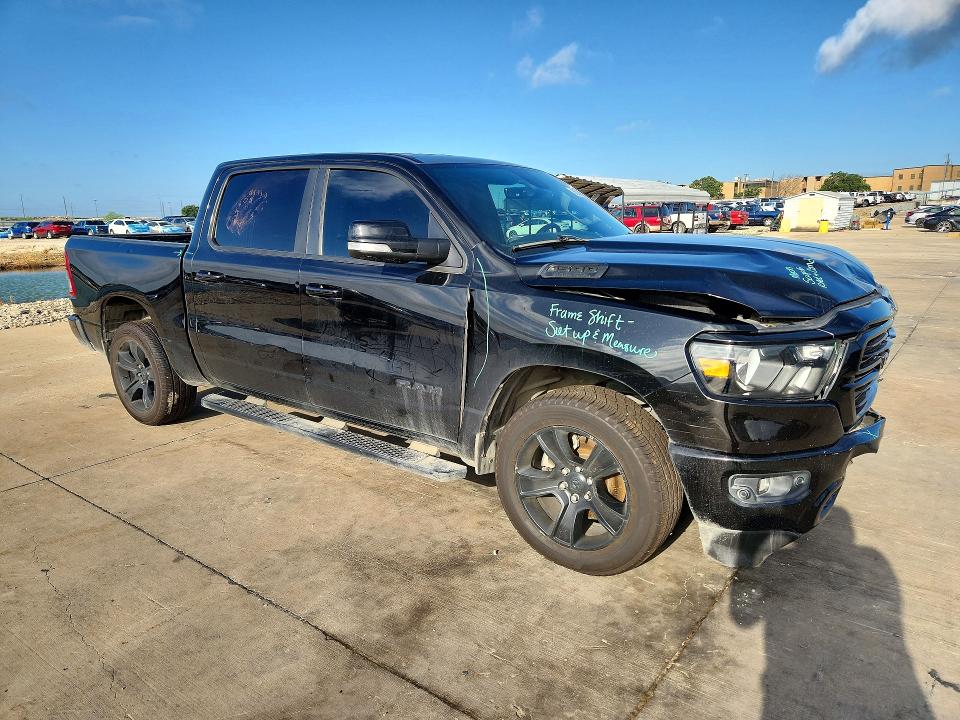 2020 Ram 1500 მანქანა იყიდება აუქციონზე, vin: 1C6RREFT6LN124087, აუქციონის ნომერი: 56354726
